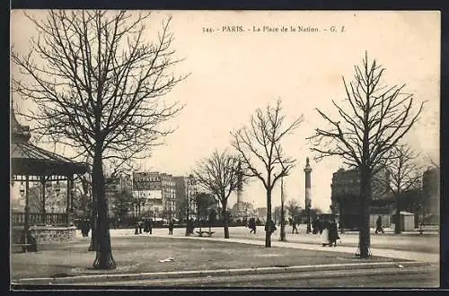 AK Paris, La Place de la Nation