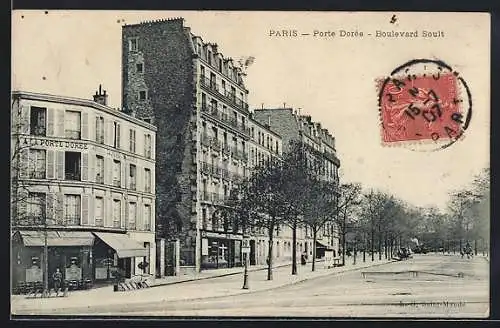 AK Paris, Porte Dorée, Boulevard Soult