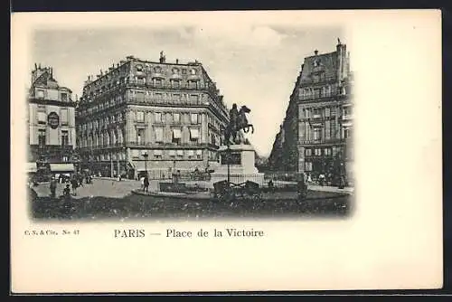 AK Paris, Place de la Victoire