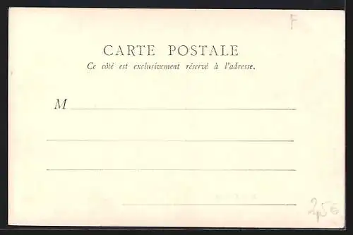 AK Paris, Rue Royale mit Passanten