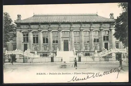 AK Paris, Palais de Justice, Place Dauphine