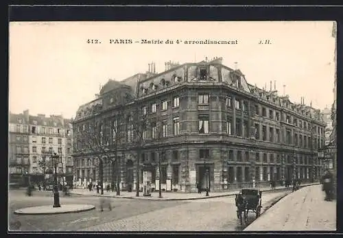 AK Paris, Mairie du 4. arrondissement