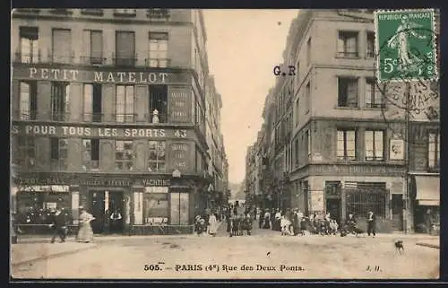 AK Paris, Rue des Deux Ponts