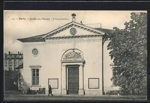 AK Paris, Jardin des Plantes, L`Amphithéâtre