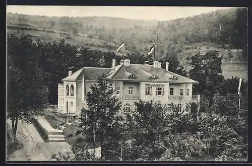 AK Würzburg, Café-Restaurant Waldhaus