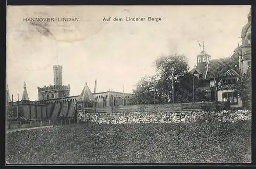 AK Hannover-Linden, auf dem Lindener Berge