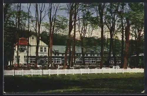 AK Bad Schwartau, Das Gasthaus Waldhalle v. Otto Witt