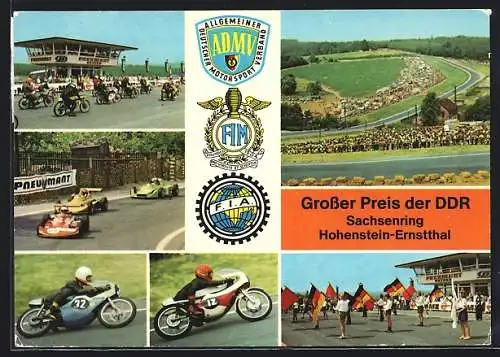 AK Hohenstein-Ernstthal, Motorrad-Rennen Grosser Preis der DDR, Sachsenring