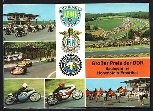 AK Hohenstein-Ernstthal, Motorrad-Rennen Grosser Preis der DDR, Sachsenring