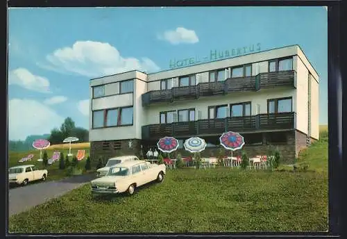 AK Oberlangenstadt b. Kronach, Hotel Hubertus von Monika Grebner