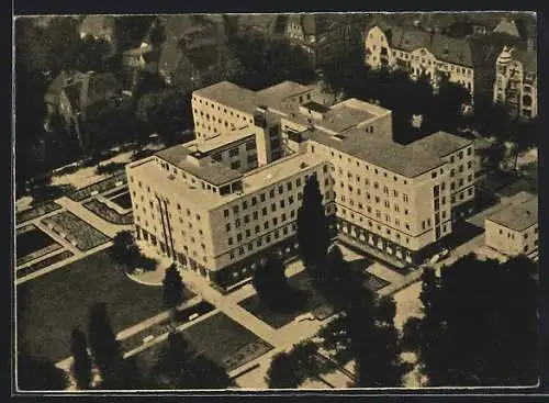 AK Berlin-Grunewald, Martin-Luther-Krankenhaus aus der Vogelschau