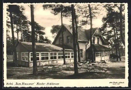 AK Kloster /Hiddensee, Hotel Zum Klausner