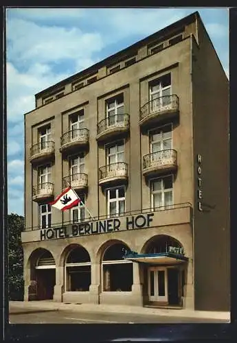 AK Kiel, Das Hotel Berliner Hof, Ringstrasse 6