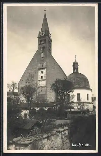 AK Laufen /Obb., Stiftskirche und Kapelle