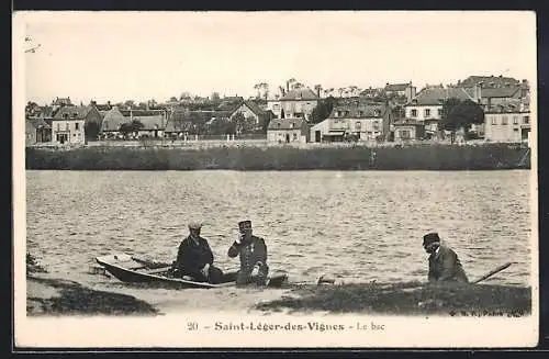 AK Saint-Léger-des-Vignes, Le bac