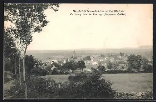 AK Saint-Révérien /Nièvre, Vue Générale, Ce bourg date de l`an 274