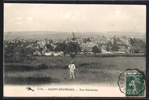 AK Saint-Révérien, Vue Générale