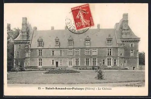 AK Saint-Amand-en-Puisaye, Le Château