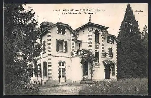 AK St-Amand-en-Puisaye, Le Château des Gaborets