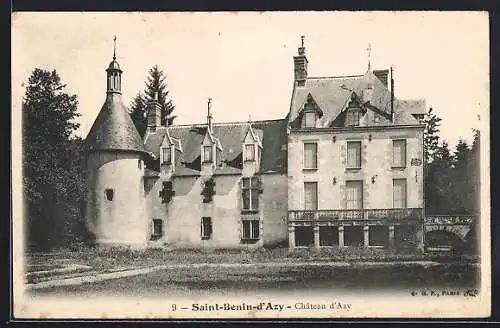 AK Saint-Benin-d`Azy, Château d`Azy