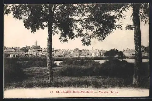 AK St-Léger-des-Vignes, Vu des Halles