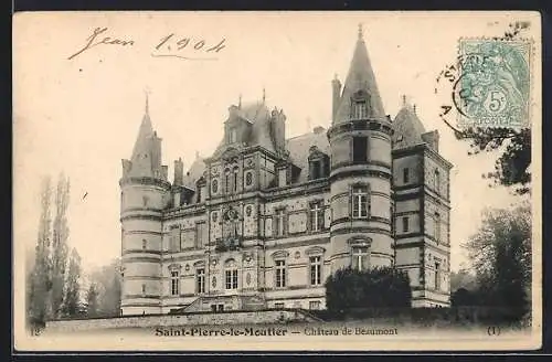 AK Saint-Pierre-le Moutier, Château de Beaumont