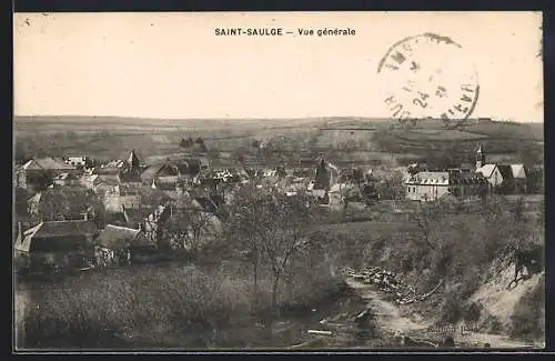 AK Saint-Saulge, Vue générale