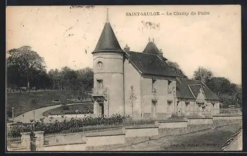 AK Saint-Saulge, Le Champ de Foire