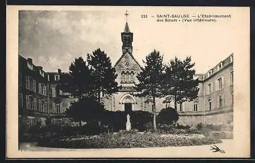 AK Saint-Saulge, L`Etablissement des Soeurs, Vue intérieure