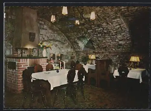 AK Würzburg, Restaurant Martinsklause, Bes. Rosa Barthelemes, Martinstrasse 21