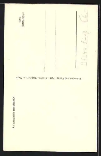 AK Marktbreit a. Main, Ortsansicht mit Brücke