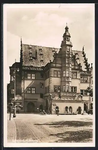 AK Schweinfurt, Sicht auf das Rathaus