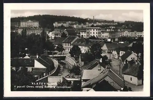 AK Klatovy, V pozadí Okres detský domov a nemocnice