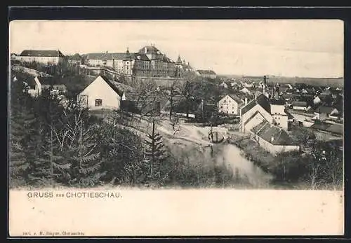 AK Chotieschau, Panorama