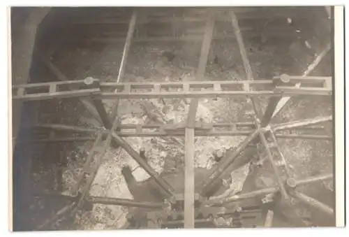 17 Fotografien Ansicht Grodno, von Deutschen gesprengte Brücke 1915, Besatzungssoldaten, Oblt, Stackermann, Zerstörung