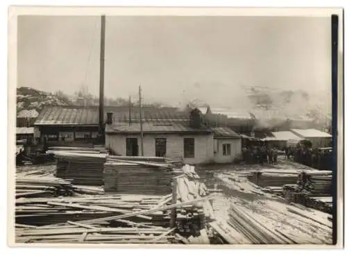 17 Fotografien Ansicht Grodno, von Deutschen gesprengte Brücke 1915, Besatzungssoldaten, Oblt, Stackermann, Zerstörung