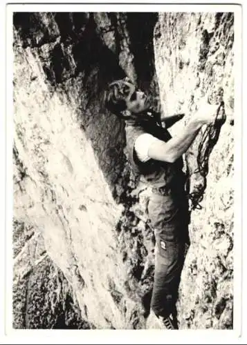 Fotografie ORF Fotodienst, Thomas Bubendorfer der schnellste Bergsteiger der Welt am Sella-Joch, Sendung Jolly Joker