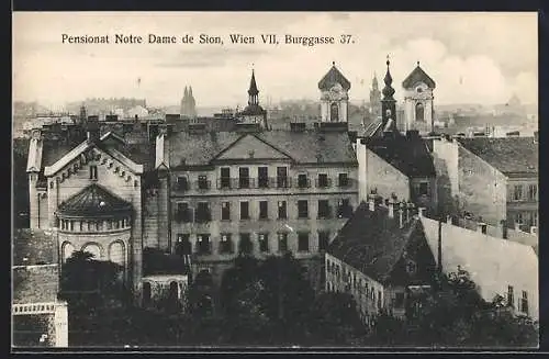 AK Wien, Pensionat Notre Dame de Sion, Burggasse 37