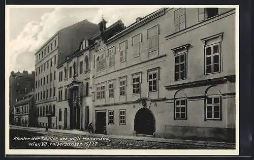 AK Wien, Kloster der Töchter des göttl. Heilandes, Kaiserstrasse 25 /27