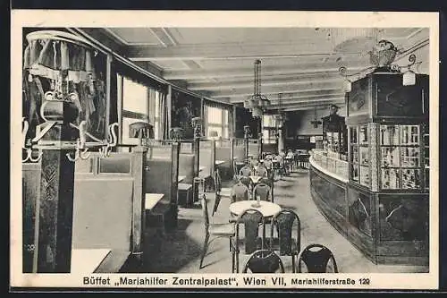 AK Wien, Restaurant Mariahilfer Zentralpalast, Mariahilferstrasse 129