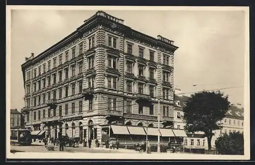 AK Wien, Hotel Höller, Burggasse 2