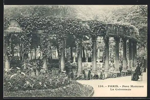 AK Paris, Parc Monceau, La Colonnade