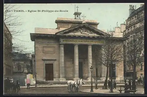 AK Paris, Eglise St-Philippe-du-Roule