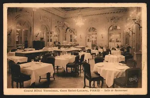 AK Paris, Grand Hotel Terminus, Salle de Restaurant