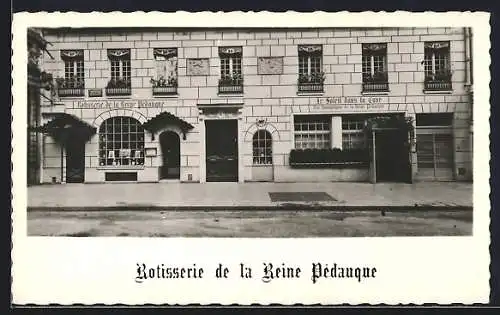 AK Paris, Rotisserie de la Reine Pédauque, 6 Rue de la Pépinière, vue extérieure