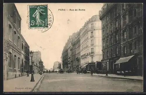 AK Paris, Rue de Rome