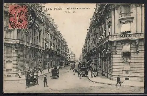 AK Paris, Rue de Courcelles