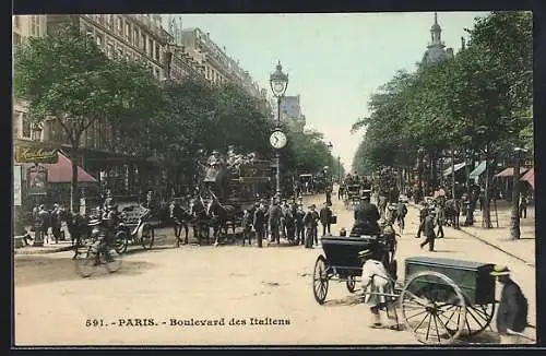 AK Paris, Boulevard des Italiens