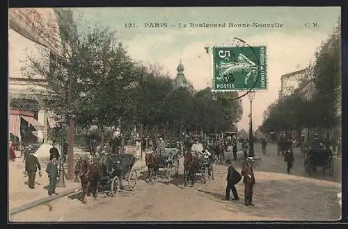 AK Paris, Le Boulevard Bonne-Nouvelle