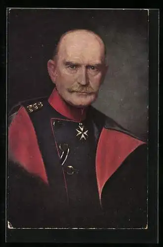 AK Heerführer General von Beseler in preussischer Uniform